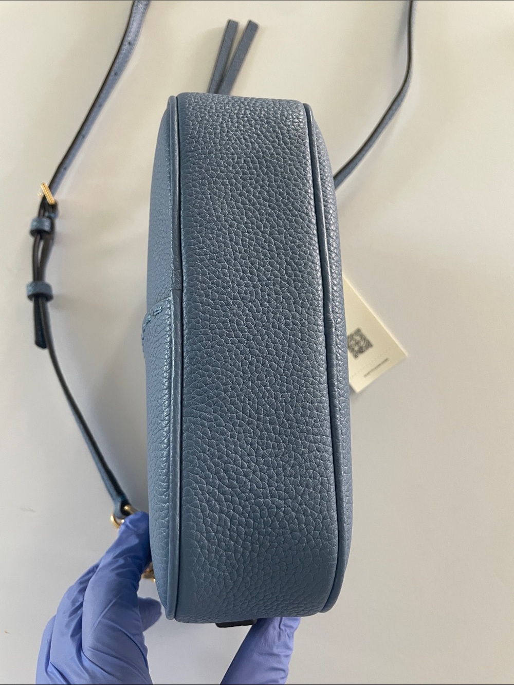 NWT Tory Burch McGraw Camera Bag Crossbody Pebbled Leather - Picture 6 of 12